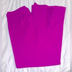 Happily Grey Purple Wide Leg Dress Pants Size 9/10